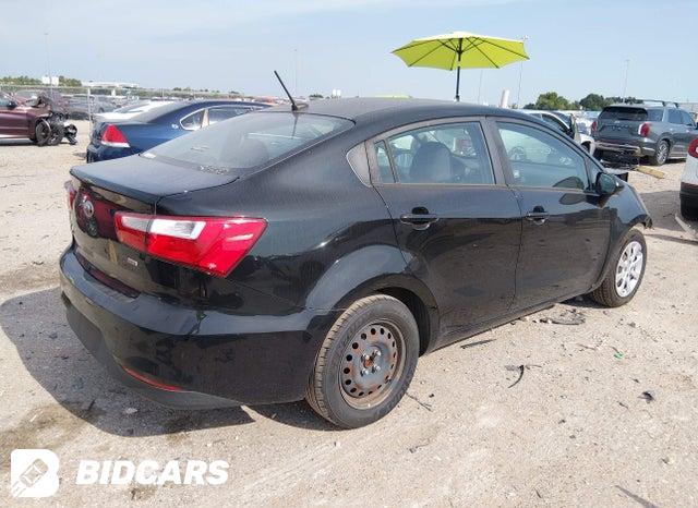 2017 KIA Rio — VIN KNADM4A38H6050110, şəkil 4