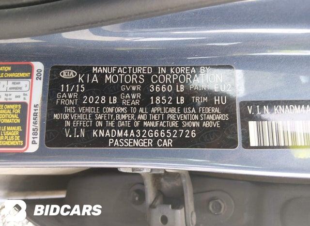 KNADM4A32G6652726 2016 KIA Rio photo no. 9