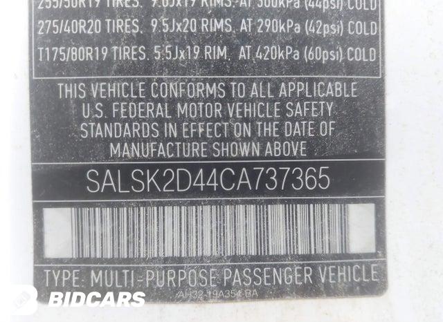 SALSK2D44CA737365 2012 Land Rover Range Rover photo no. 9