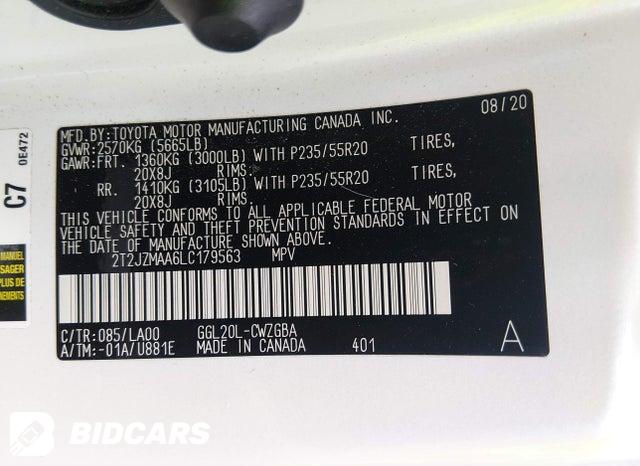 2T2JZMAA6LC179563 2020 Lexus RX photo no. 9