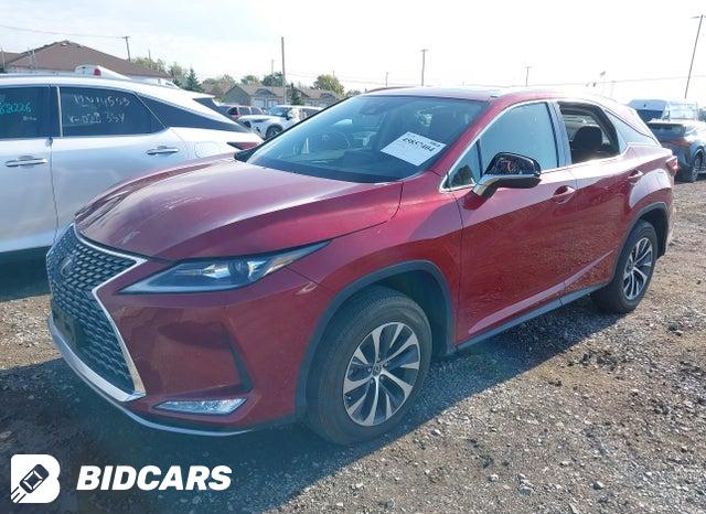 2022 Lexus RX — VIN 2T2HZMDA0NC363040, şəkil 2