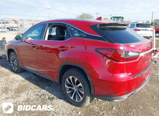 2022 Lexus RX — VIN 2T2HZMDA0NC363040, şəkil 3