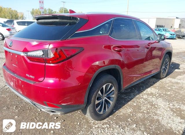 2022 Lexus RX — VIN 2T2HZMDA0NC363040, şəkil 4