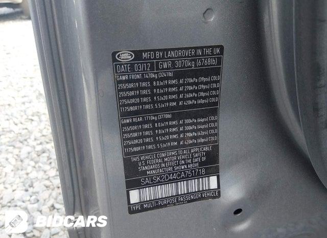 SALSK2D44CA751718 2012 Land Rover Range Rover photo no. 9