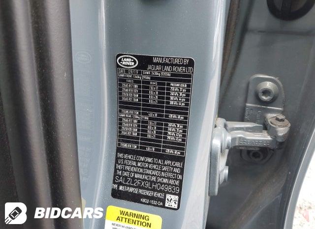 SALZL2FX9LH049839 2020 Land Rover Range Rover photo no. 9
