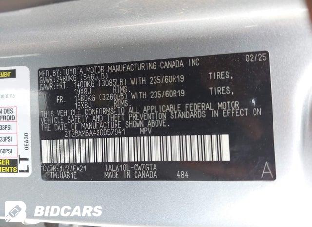 2025 Lexus RX — VIN 2T2BAMBA4SC057941, şəkil 9