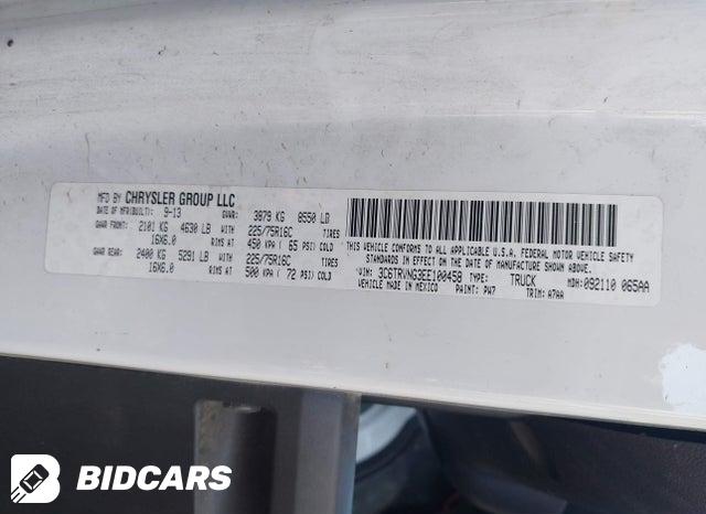 3C6TRVNG3EE100458 2014 RAM Promaster photo no. 9