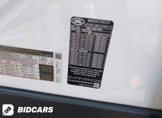 2023 Land Rover Range Rover — VIN SALKP9FU6PA023296, şəkil 9