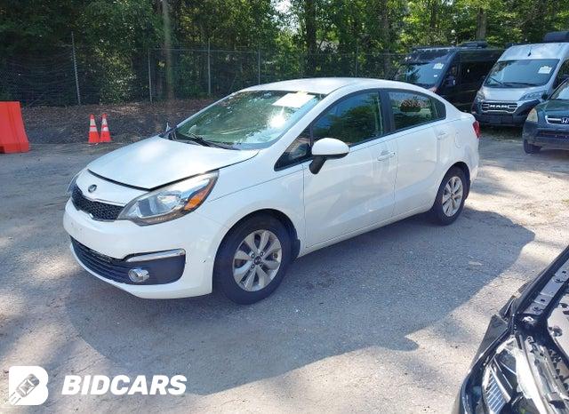 KNADN4A32G6645904 2016 KIA Rio photo no. 2