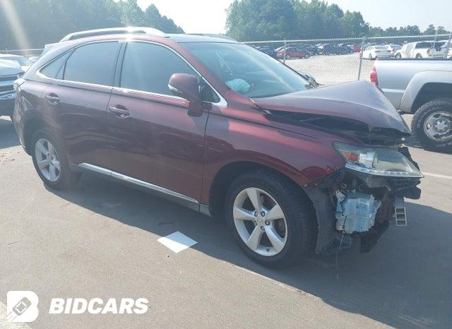 2T2ZK1BA8EC144823 2014 Lexus RX photo no. 1
