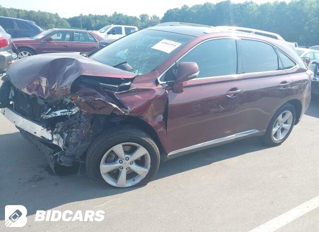 2T2ZK1BA8EC144823 2014 Lexus RX photo no. 2