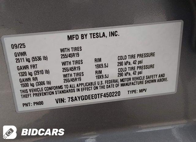 7SAYGDEE0TF450220 2026 Tesla Model Y photo no. 9