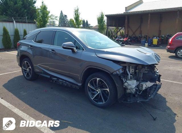 2016 Lexus RX — VIN 2T2BGMCA8GC007080, şəkil 1