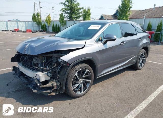 2016 Lexus RX — VIN 2T2BGMCA8GC007080, şəkil 2