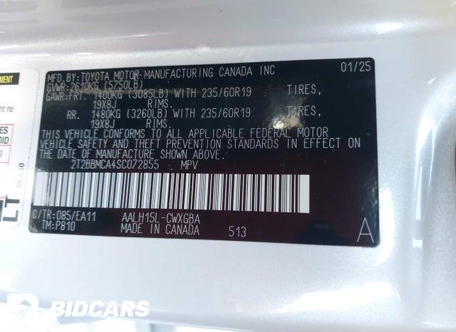 2T2BBMCA4SC072855 2025 Lexus RX 350H photo no. 9