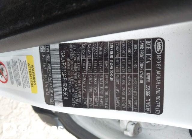 SALVP2BG4FH995554 2015 Land Rover Range Rover photo no. 9