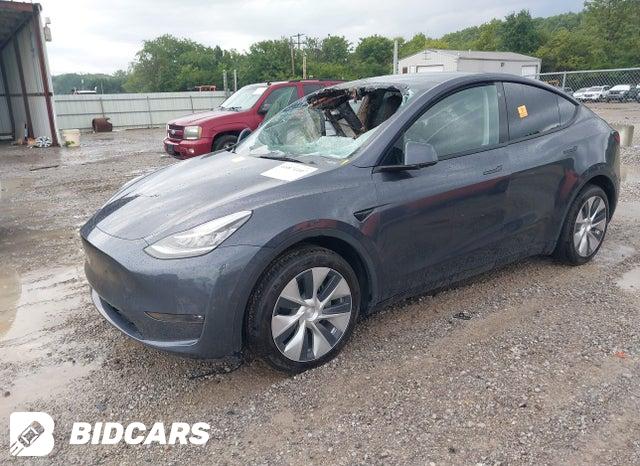 2022 Tesla MODEL Y — VIN 7SAYGDEE1NF455204, şəkil 2