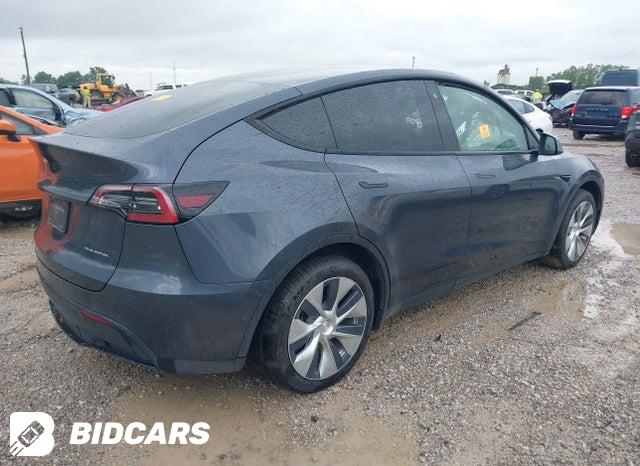 2022 Tesla MODEL Y — VIN 7SAYGDEE1NF455204, şəkil 4