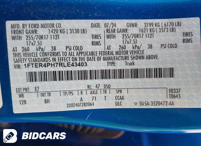1FTER4PH7RLE43403 2024 Ford Ranger photo no. 9