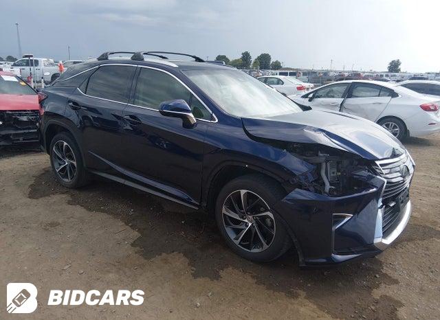 2017 Lexus RX — VIN 2T2BGMCA7HC017018
