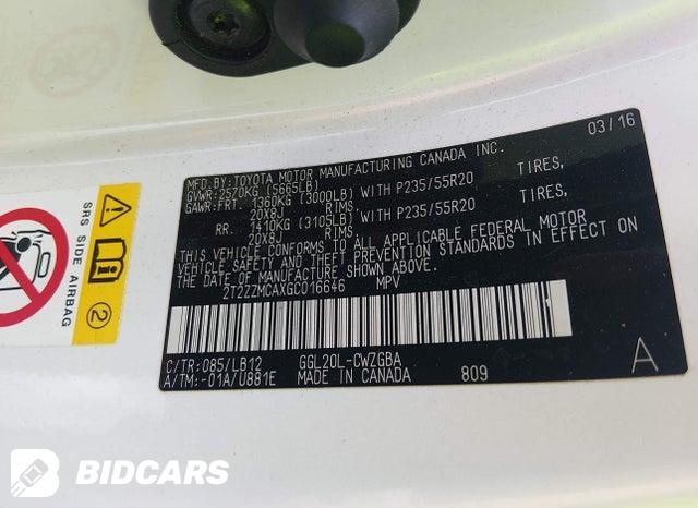 2016 Lexus RX — VIN 2T2ZZMCAXGC016646, şəkil 9