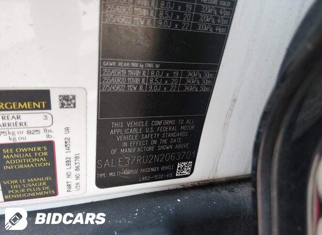 2022 Land Rover Defender — VIN SALE37RU2N2063701, şəkil 9