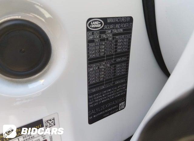 2024 Land Rover Range Rover — VIN SALYL2EX9RA369533, şəkil 9