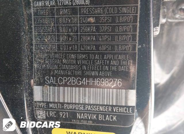 SALCP2BG4HH698276 2017 Land Rover Discovery photo no. 9