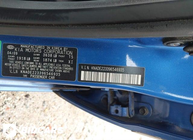 KNADE223396546935 2009 KIA Rio photo no. 9