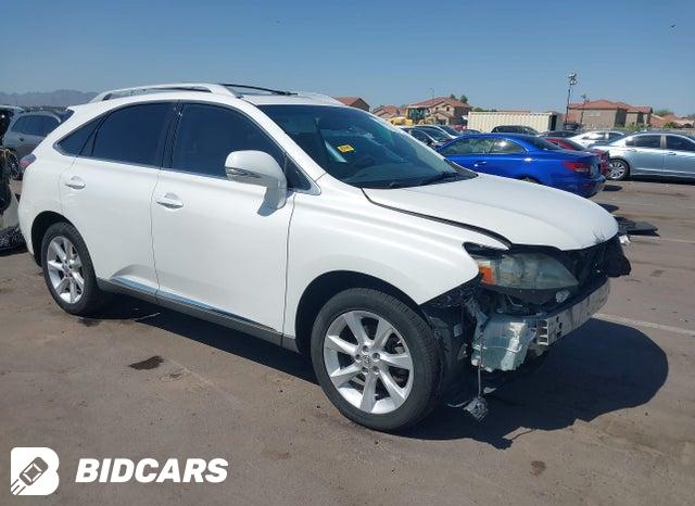 2T2ZK1BA9CC068476 2012 Lexus RX photo no. 1