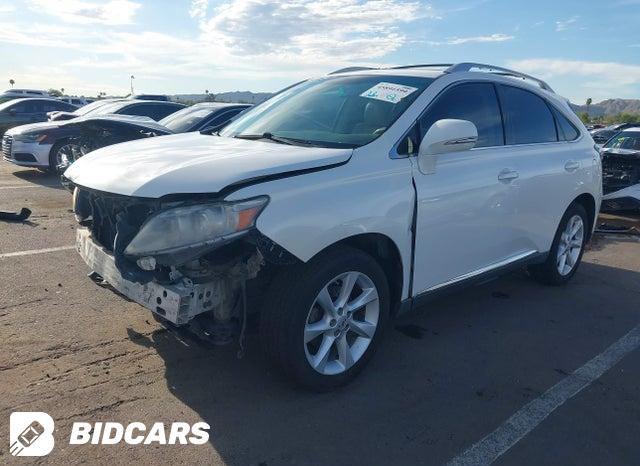 2T2ZK1BA9CC068476 2012 Lexus RX photo no. 2