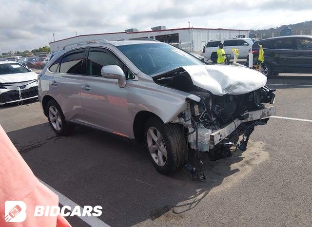 2T2BK1BA9CC143954 2012 Lexus RX photo no. 1