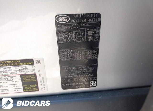 2021 Land Rover Discovery — VIN SALRT2RX2M2450732, şəkil 9