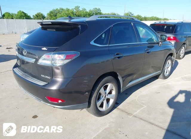 2T2BK1BA7AC074095 2010 Lexus RX photo no. 4