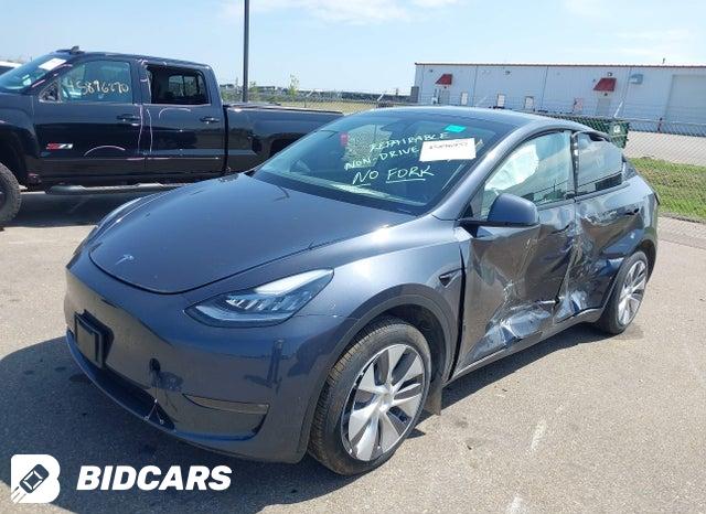 2023 Tesla MODEL Y — VIN 7SAYGDEE1PA032302, şəkil 2