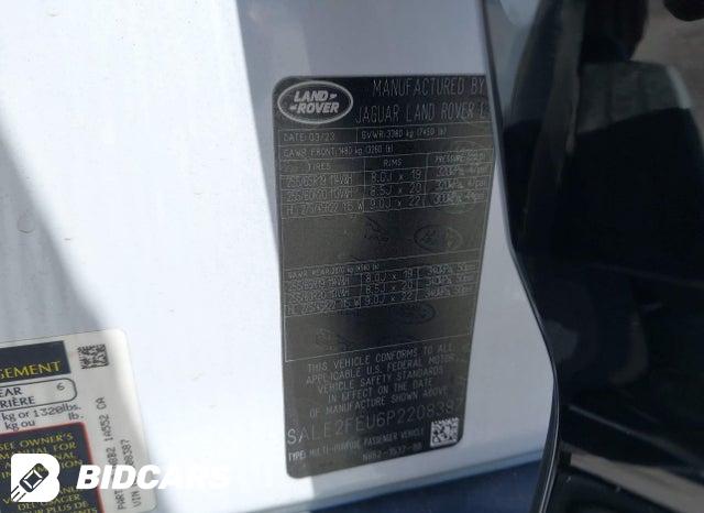 SALE2FEU6P2208387 2023 Land Rover Defender photo no. 9
