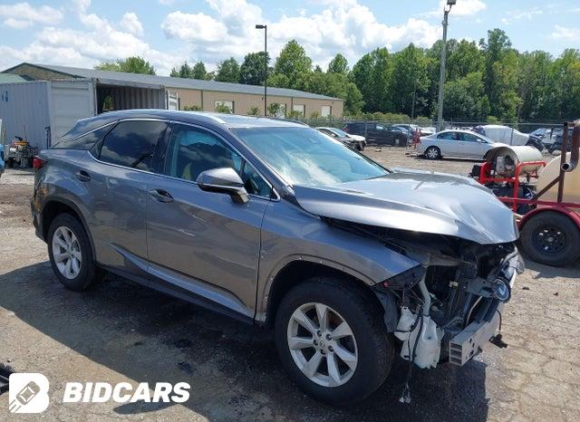 2T2BZMCA3HC057980 2017 Lexus RX photo no. 1