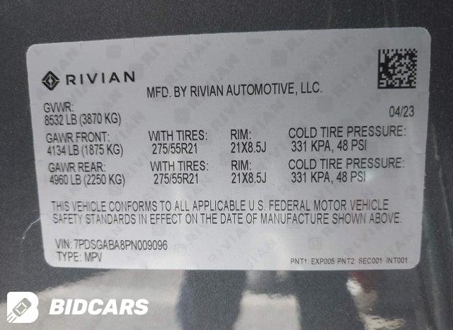 7PDSGABA8PN009096 2023 Rivian R1S photo no. 9
