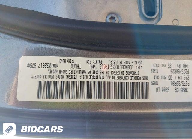 1C6RD6LT8CS247013 2012 RAM 1500 photo no. 9