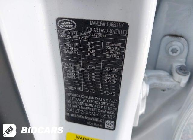 2021 Land Rover Range Rover — VIN SALZP2FXXMH155187, şəkil 9