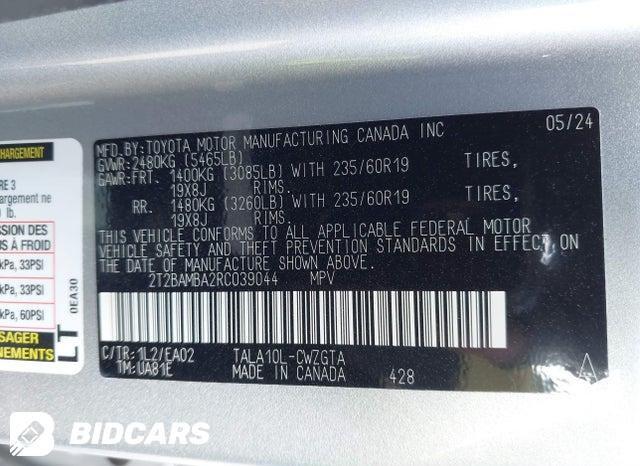 2T2BAMBA2RC039044 2024 Lexus RX photo no. 9