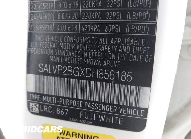 SALVP2BGXDH856185 2013 Land Rover Range Rover photo no. 9