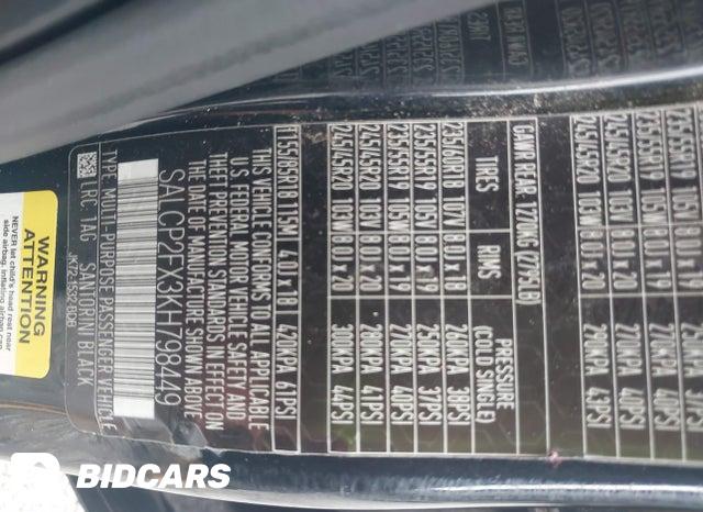 2019 Land Rover Discovery — VIN SALCP2FX3KH798449, şəkil 9
