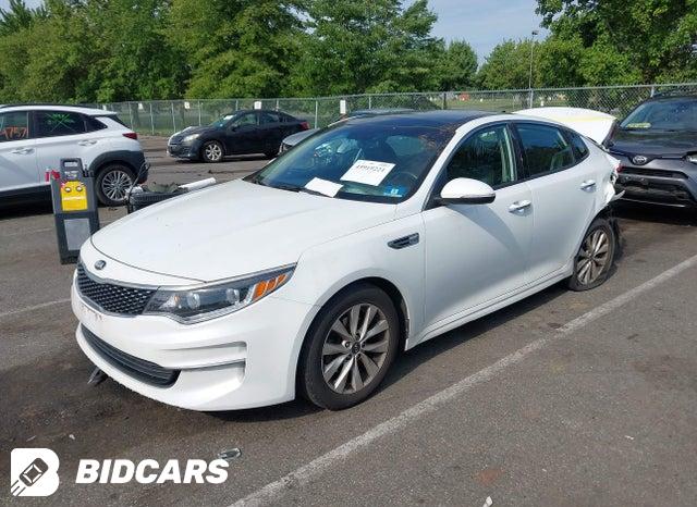 2016 KIA Optima — VIN 5XXGU4L39GG085042, şəkil 2