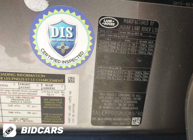 SALEP7RU5M2049780 2021 Land Rover Defender photo no. 9