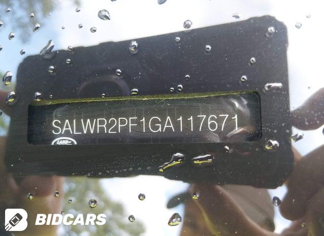 2016 Land Rover Range Rover — VIN SALWR2PF1GA117671, şəkil 9