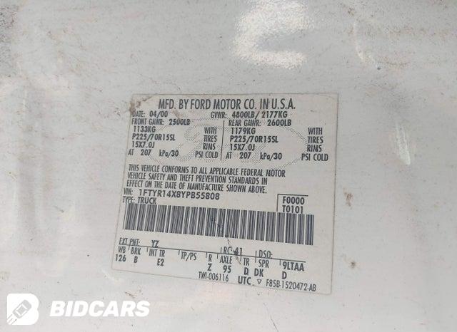 1FTYR14X8YPB55808 2000 Ford Ranger photo no. 9