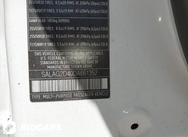 SALAG2D40DA661352 2013 Land Rover LR4 photo no. 9
