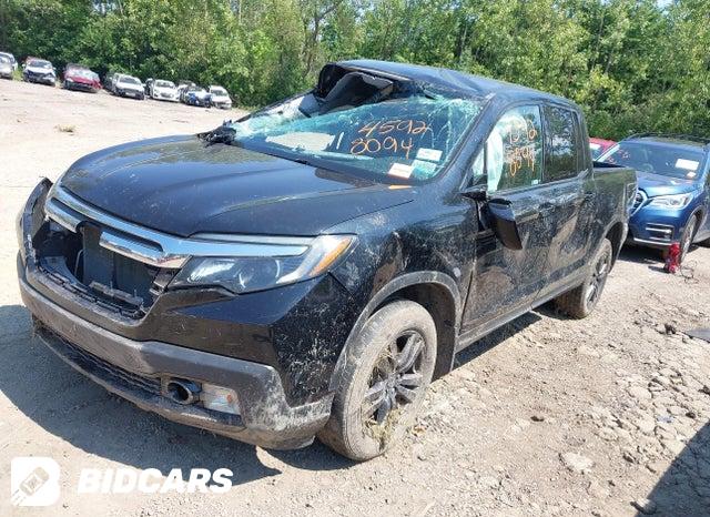2019 Honda Ridgeline — VIN 5FPYK3F18KB039803, şəkil 2
