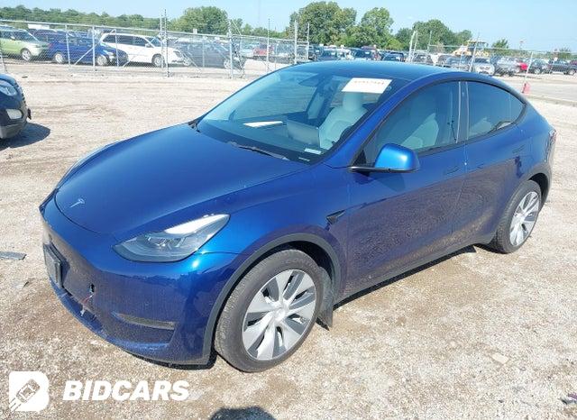 2022 Tesla MODEL Y — VIN 7SAYGDEE9NF537097, şəkil 2
